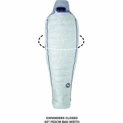 Budget 🧨 Big Agnes Torchlight UL Sleeping Bag: 20F Down Women's 🛒 -Big Agnes Online Shop BLU D6 3