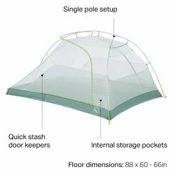Flash Sale 🎉 Big Agnes Tiger Wall 3 Platinum Tent: 3 Person 3 Season 🎉 -Big Agnes Online Shop GRA D4